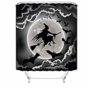 Halloween shower curtain